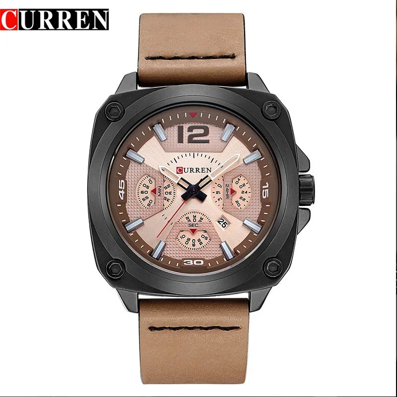 CURREN  Men Quartz Watch-8260